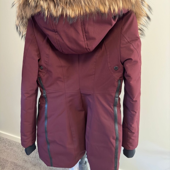 Rudsak Mantic Burgundy Winter Jacket Sz Small - Picture 3 of 4